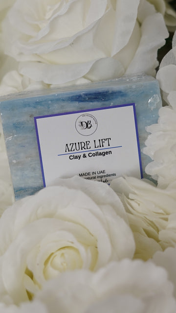 "Azure Lift"  Clay & Collagen Organic Soap